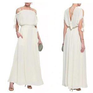 Tory Burch Cream  Maxi Sundress.